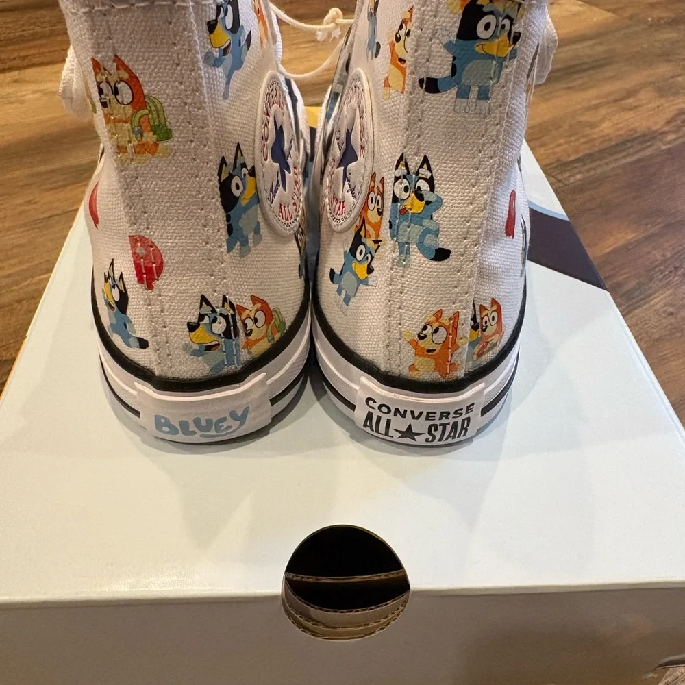 Bluey Converse Chuck Taylor All Star 1V High-Top Sneaker - Kids size 12